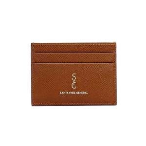 NEW SANTA YNEZ GENERAL women's credit card case in cuoio